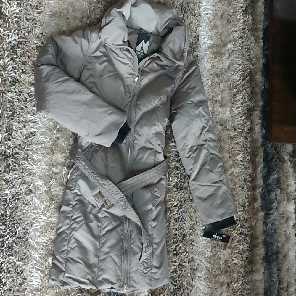 SKEA Bri-Long Tan Down Winter Coat